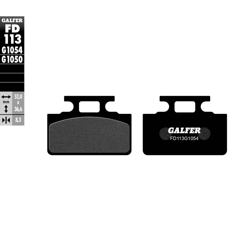 Brake Pads Galfer FD113G1054 Brake Pads Galfer FD113G1054