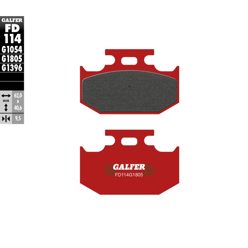 Bremsbeläge Galfer FD114G1805
