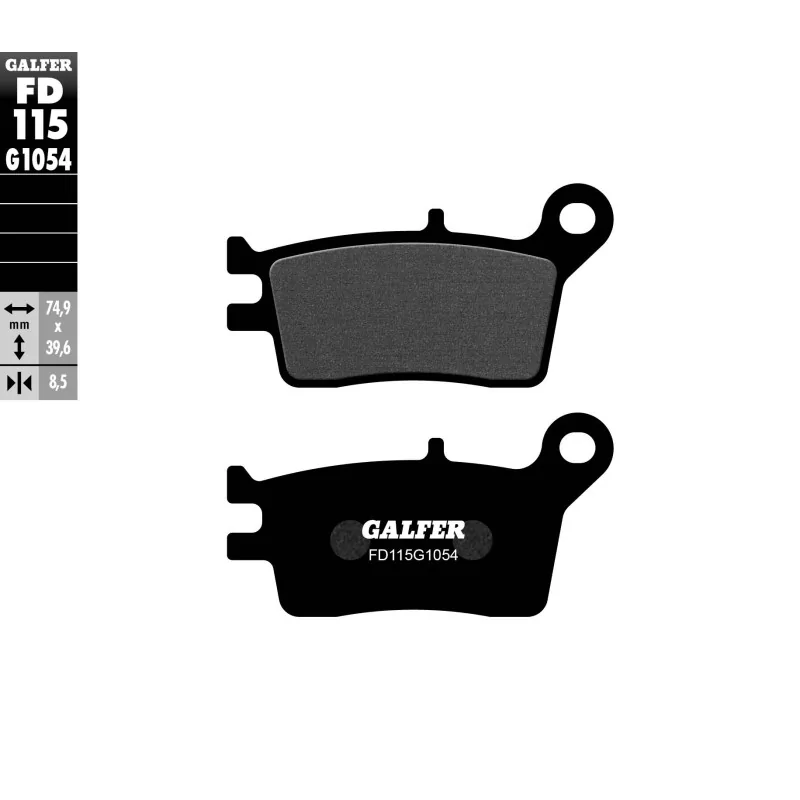 Bremsbeläge Galfer FD115G1054 Bremsbeläge Galfer FD115G1054