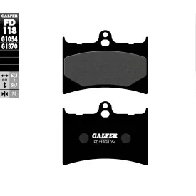 Brake Pads Galfer FD118G1054