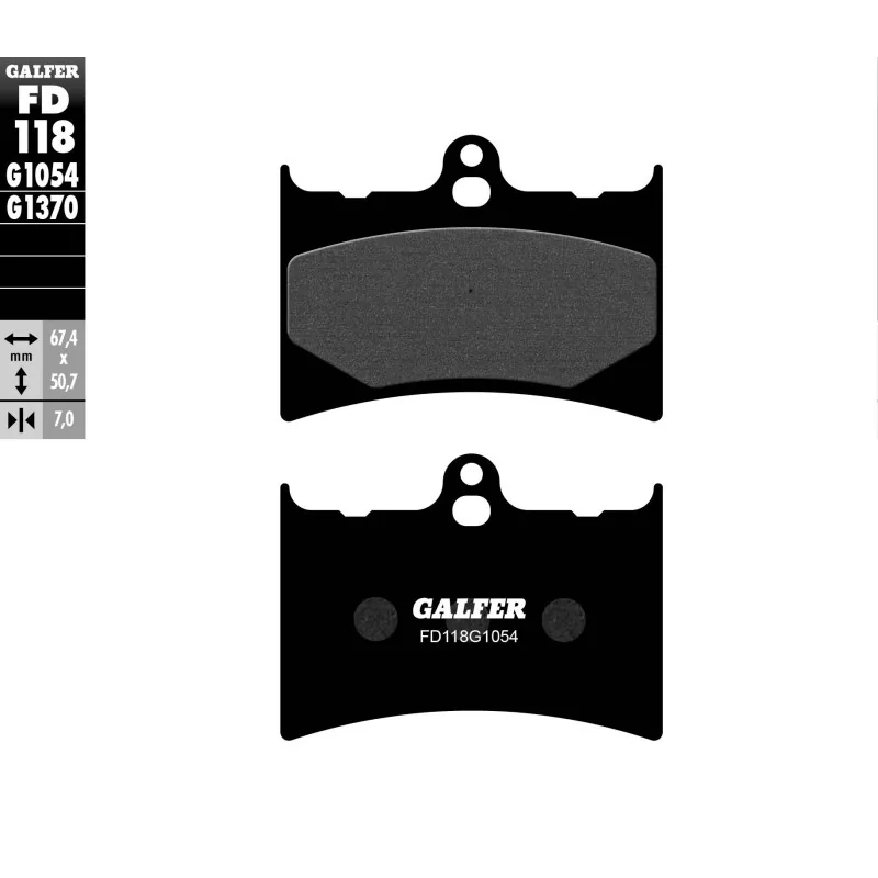 Bremsbeläge Galfer FD118G1054 Bremsbeläge Galfer FD118G1054