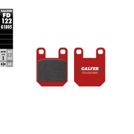 Brake Pads Galfer FD122G1805