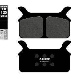 Bremsbeläge Galfer FD125G1054