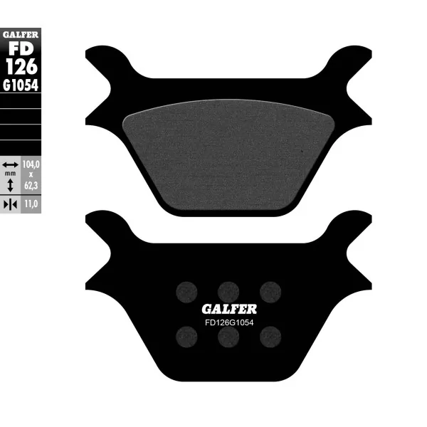 Brake Pads Galfer FD126G1054