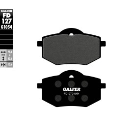 Plaquettes de Frein Galfer FD127G1054
