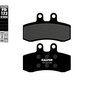 Pastiglie Freno Galfer FD132G1054