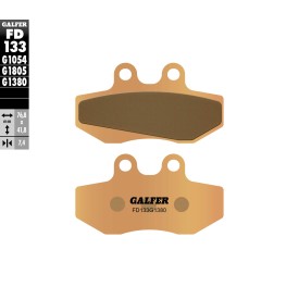 Brake Pads Galfer FD133G1380