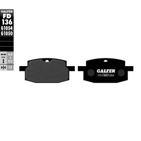 Bremsbeläge Galfer FD136G1050