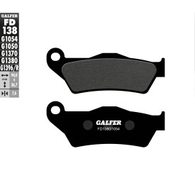 Bremsbeläge Galfer FD138G1054