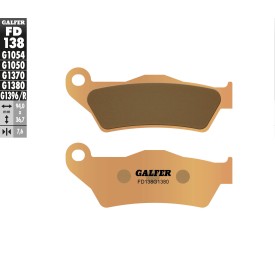 Pastiglie Freno Galfer FD138G1380