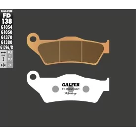 Brake Pads Galfer FD138G1396R