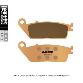 Brake Pads Galfer FD140G1370