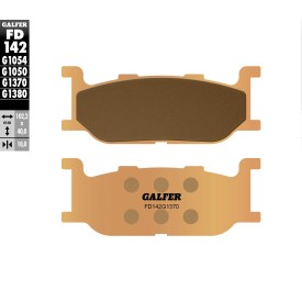 Plaquettes de Frein Galfer FD142G1370
