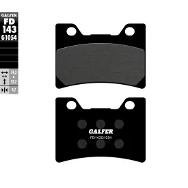 Pastiglie Freno Galfer FD143G1054