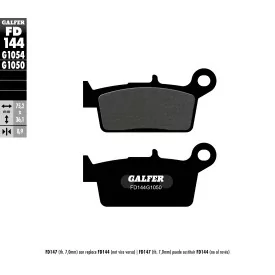 Brake Pads Galfer FD144G1050