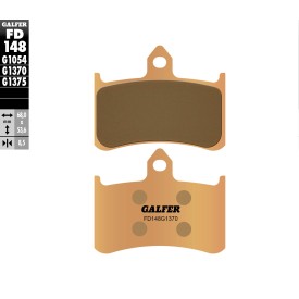Brake Pads Galfer FD148G1370