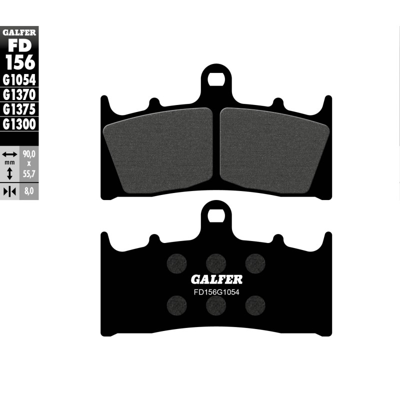 Pastiglie Freno Galfer FD156G1054 Pastiglie Freno Galfer FD156G1054
