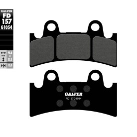 Bremsbeläge Galfer FD157G1054