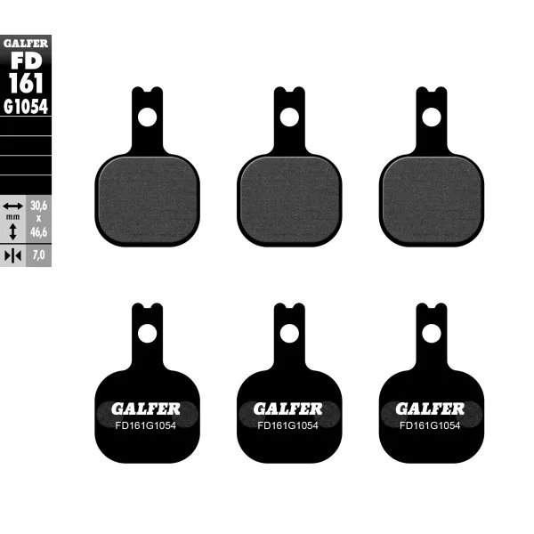 Bremsbeläge Galfer FD161G1054