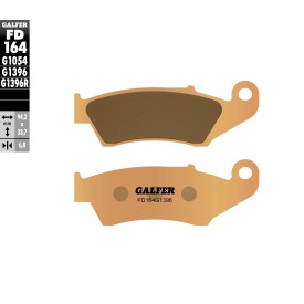 Plaquettes de Frein Galfer FD164G1396