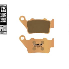 Pastillas de Freno Galfer FD165G1371