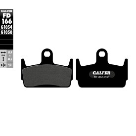 Plaquettes de Frein Galfer FD166G1050
