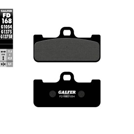 Plaquettes de Frein Galfer FD168G1054