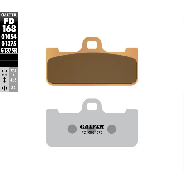 Pastillas de Freno Galfer FD168G1375