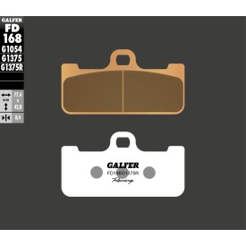 Pastiglie Freno Galfer FD168G1375R