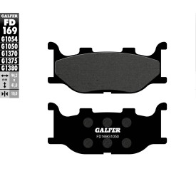 Pastiglie Freno Galfer FD169G1050