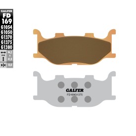 Bremsbeläge Galfer FD169G1375