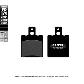 Pastillas de Freno Galfer FD170G1050