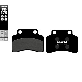 Brake Pads Galfer FD175G1054