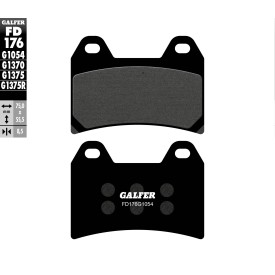 Pastillas de Freno Galfer FD176G1054