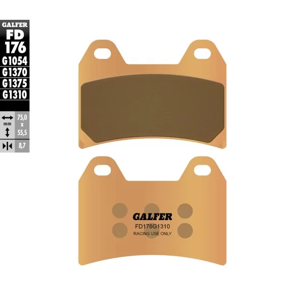 Pastillas de Freno Galfer FD176G1310