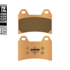 Brake Pads Galfer FD176G1370