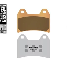 Brake Pads Galfer FD176G1375