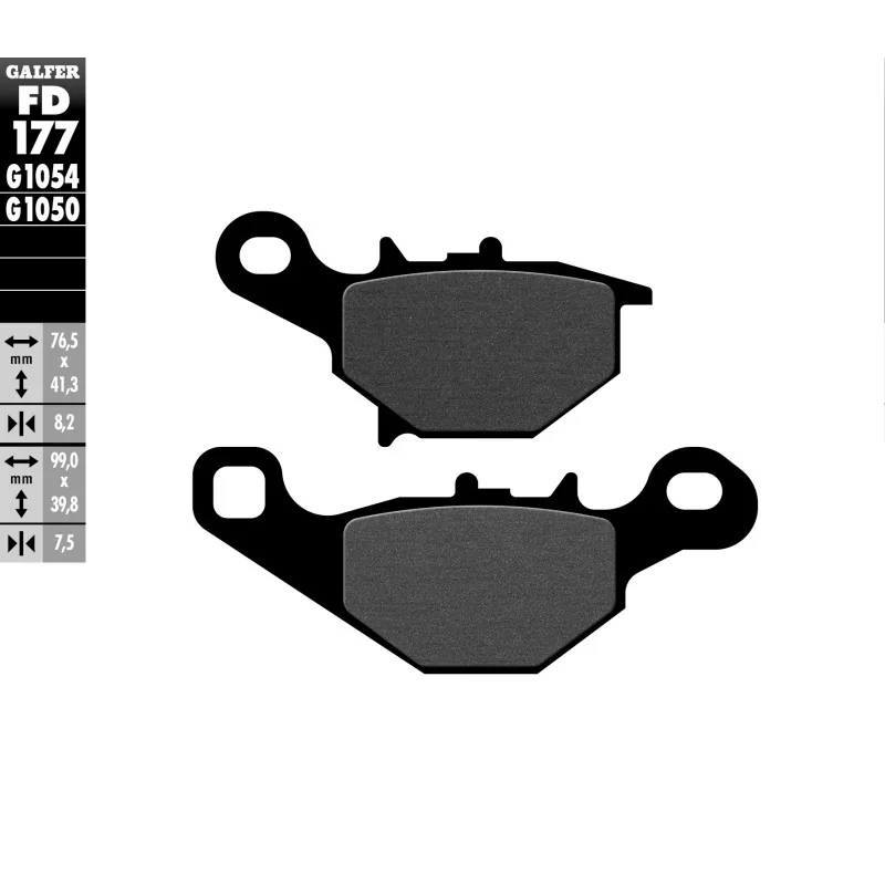 Pastillas de Freno Galfer FD177G1050 Pastillas de Freno Galfer FD177G1050