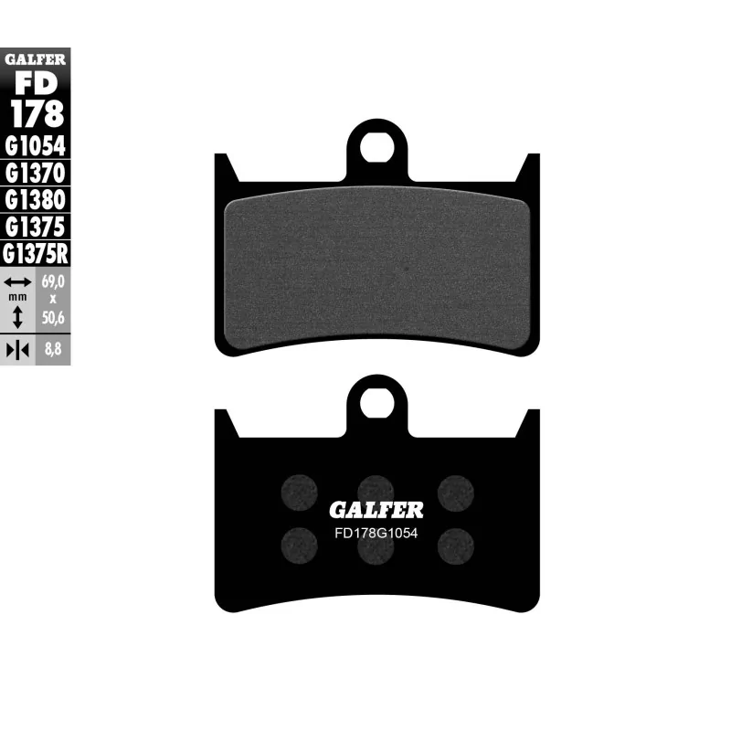 Bremsbeläge Galfer FD178G1054 Bremsbeläge Galfer FD178G1054