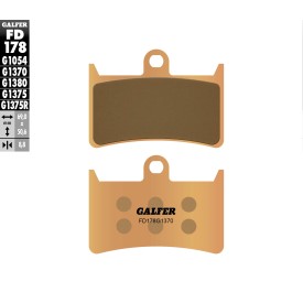 Bremsbeläge Galfer FD178G1370
