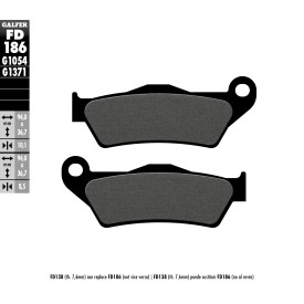 Plaquettes de Frein Galfer FD186G1054