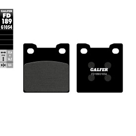 Pastillas de Freno Galfer FD189G1054