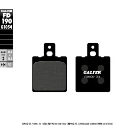 Pastiglie Freno Galfer FD190G1054