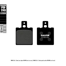 Bremsbeläge Galfer FD190G1054