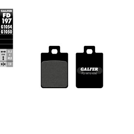Bremsbeläge Galfer FD197G1050