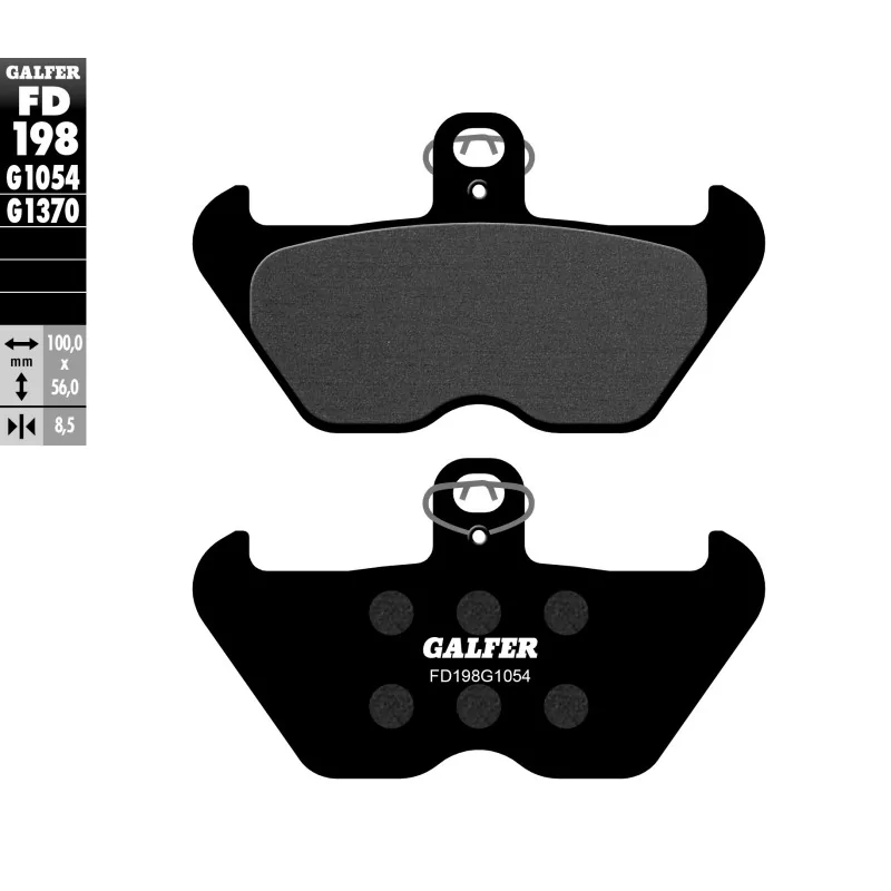 Brake Pads Galfer FD198G1054 Brake Pads Galfer FD198G1054