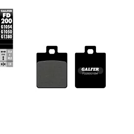 Pastiglie Freno Galfer FD200G1054