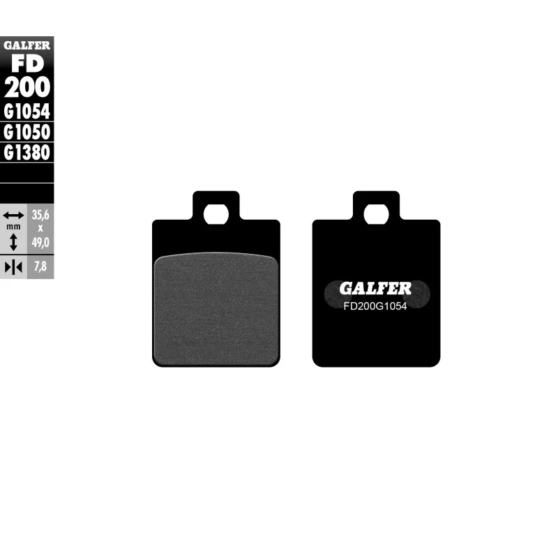 Brake Pads Galfer FD200G1054