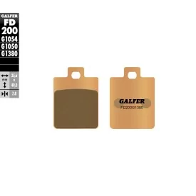 Pastiglie Freno Galfer FD200G1380