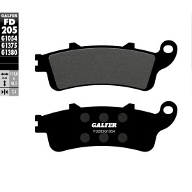 Plaquettes de Frein Galfer FD205G1054